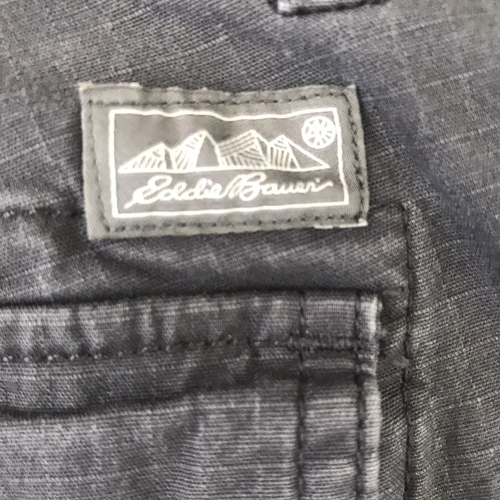 Eddie Bauer Shorts Women's 6 Gray Ripstop Specially Dyed Outdoor Hiking Casual - Picture 7 of 14